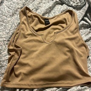 Beige tank top